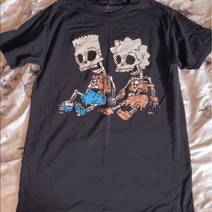 Black Urban Outfitters Simpsons Tee